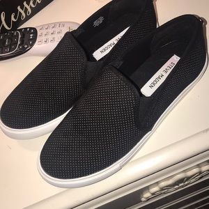 steve madden slip ons - worn once